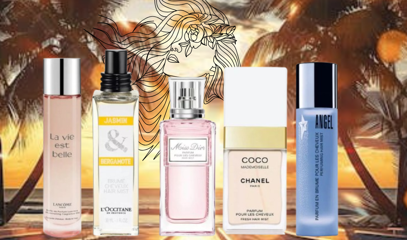 perfumes capilares Miss Dior e Coco Chanel