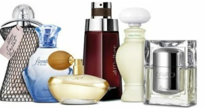 Linha de perfume feminino 