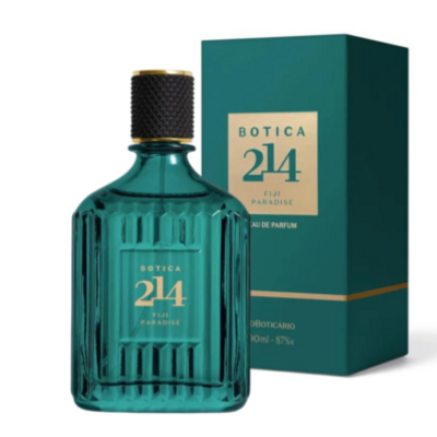 Perfume Masculino Botica 214 Fiji Paradise Fougère