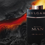 banner perfume Bvlgari Man in Black