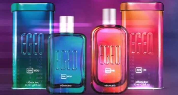 coleção do perfume Egeo