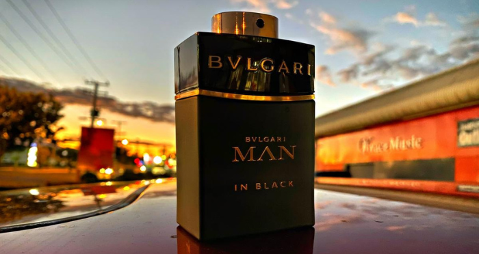 perfume Bvlgari Man in Black no anoitecer