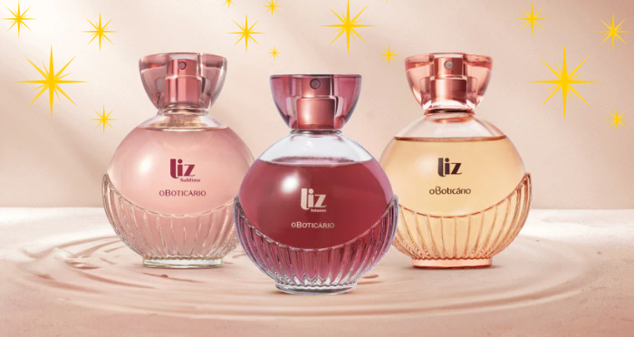 banner perfume Liz do boticario