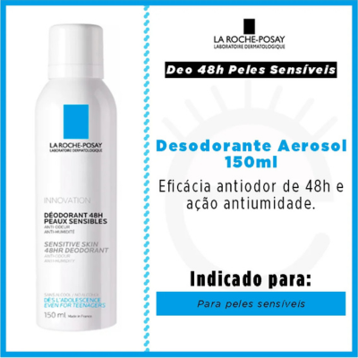 desodorante la roche posay pele sensivel